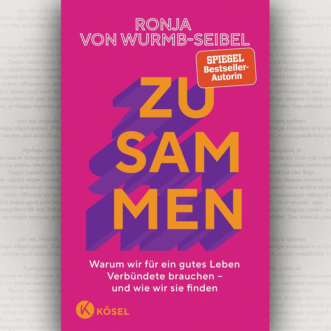 Buchcover: "Zusammen" von Ronja von Wurmb-Seibel