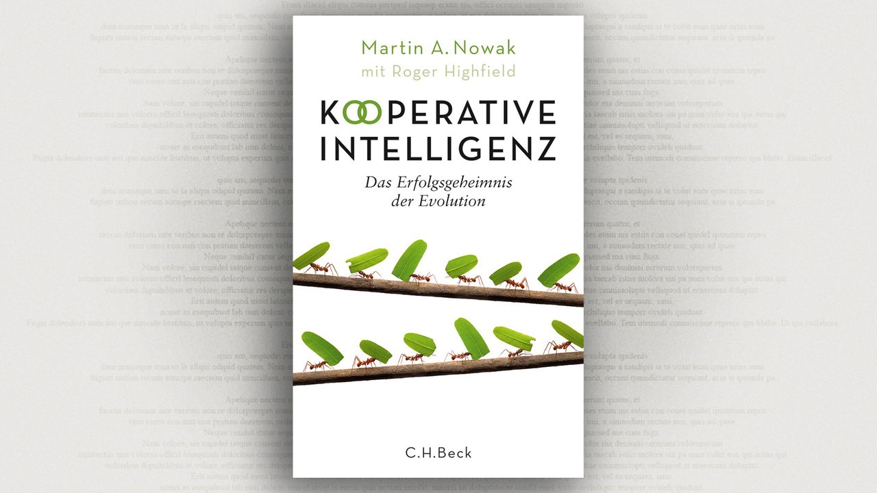 Buchcover: Martin A. Nowak "Kooperative Intelligenz"