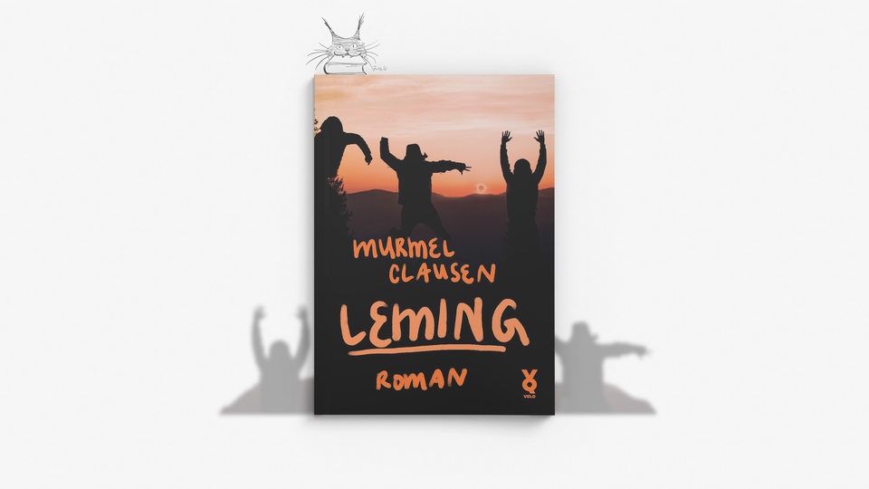 Buchcover: Murmel Clausen "Leming" als Luchs des Monats-Grafik