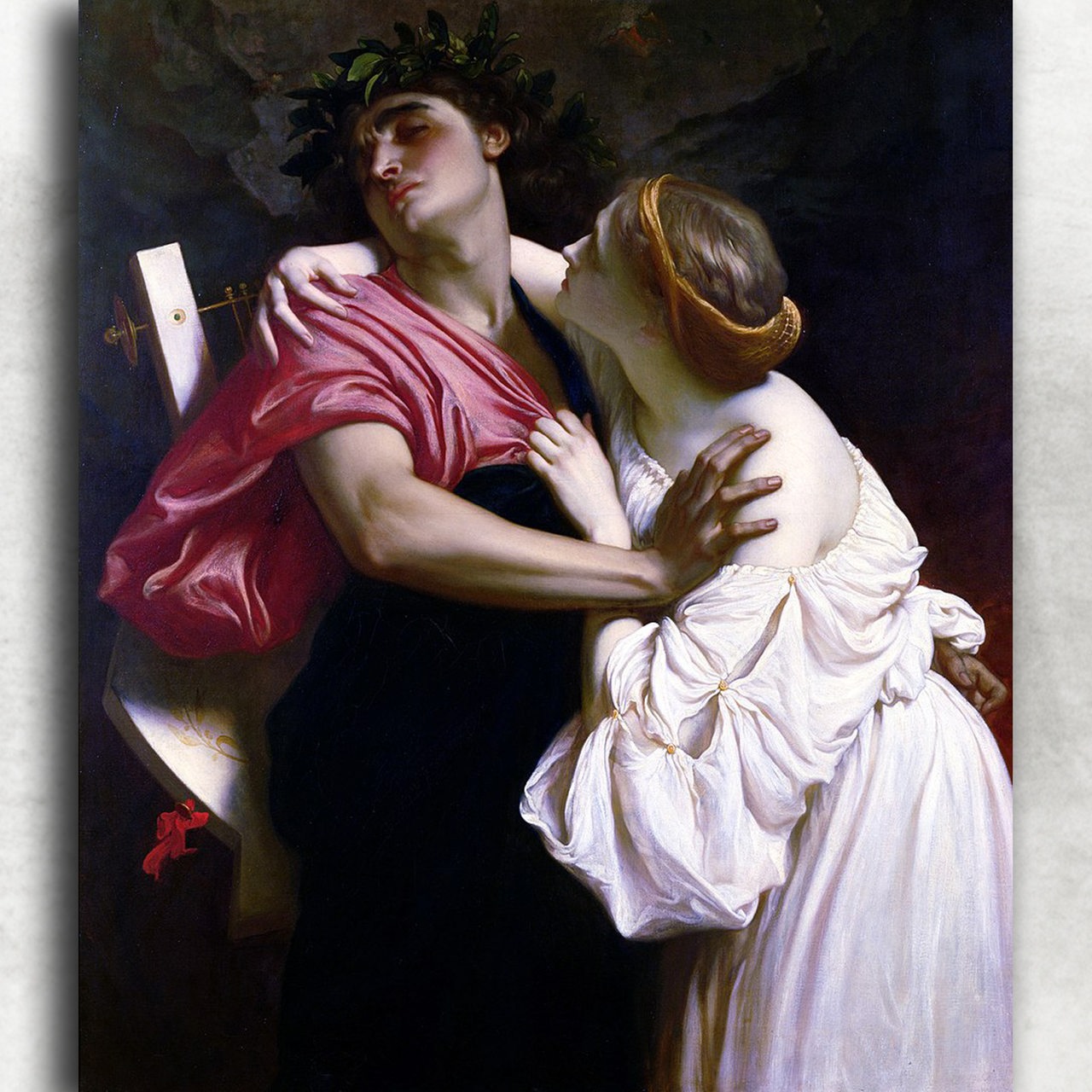 „Orpheus und Eurydike“ von Frederic Leighton, erstellt: 1864