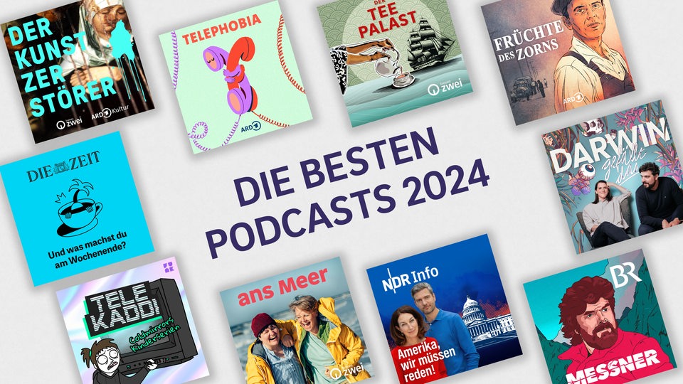 Die besten Podcasts des Jahres 2024